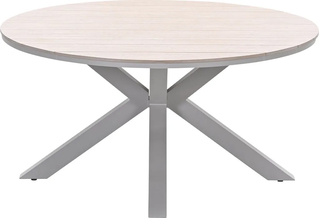 Garden Impressions Tulli tuintafel Ø148 cm - light teak look