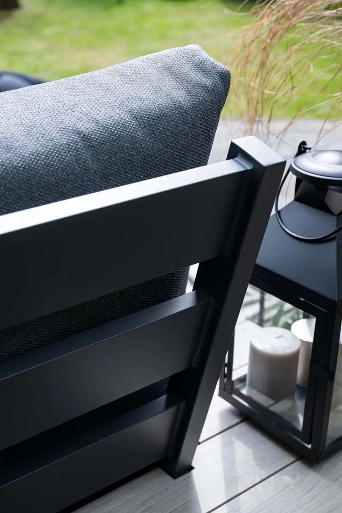 Garden Impressions Nicolle loungeset - Carbon black - donker grijs - Op=Op
