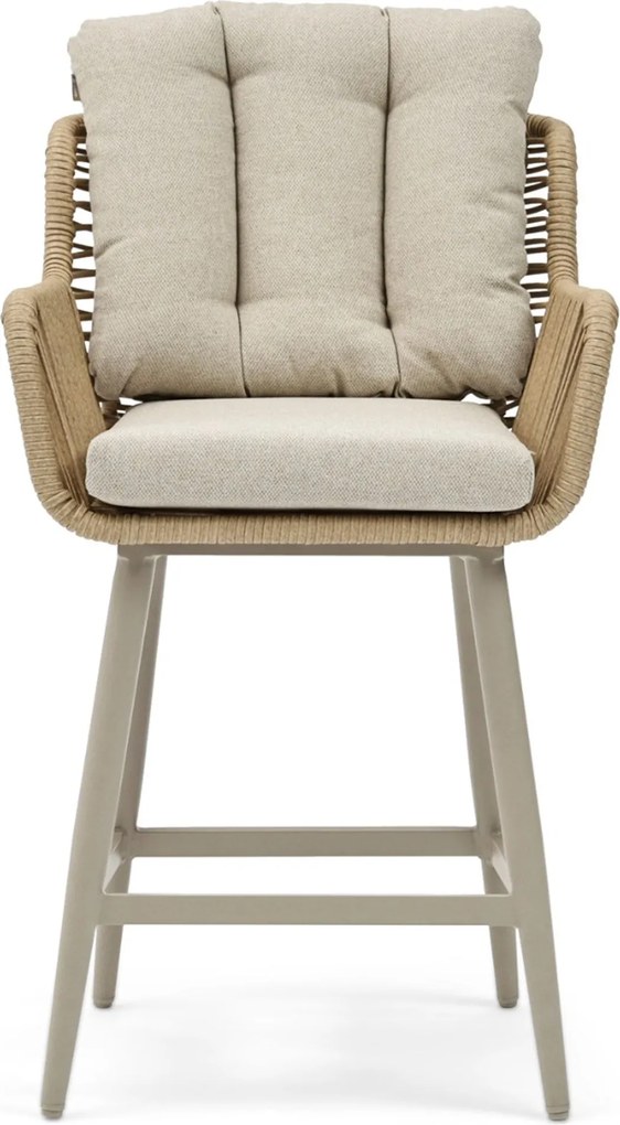 Tuinstoel Rope Zand/Beige Coco Alto high