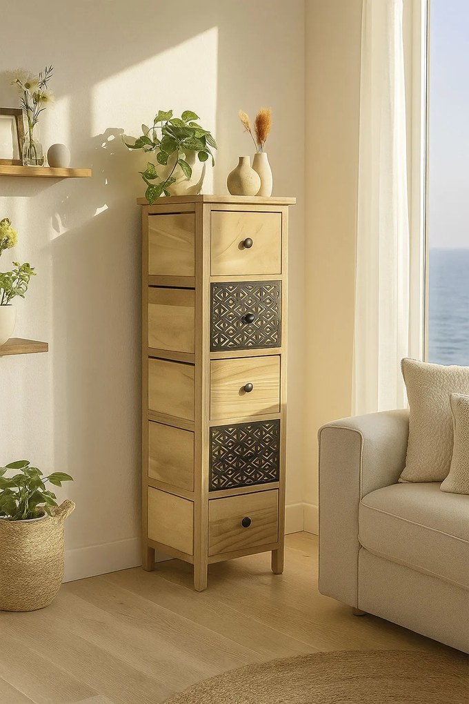 Tiladon Smalle Ladekast 5 Laden