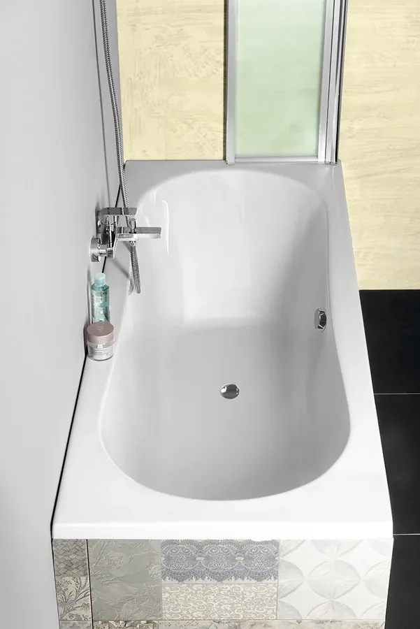 Aqualine Jizera ligbad 180x80cm wit