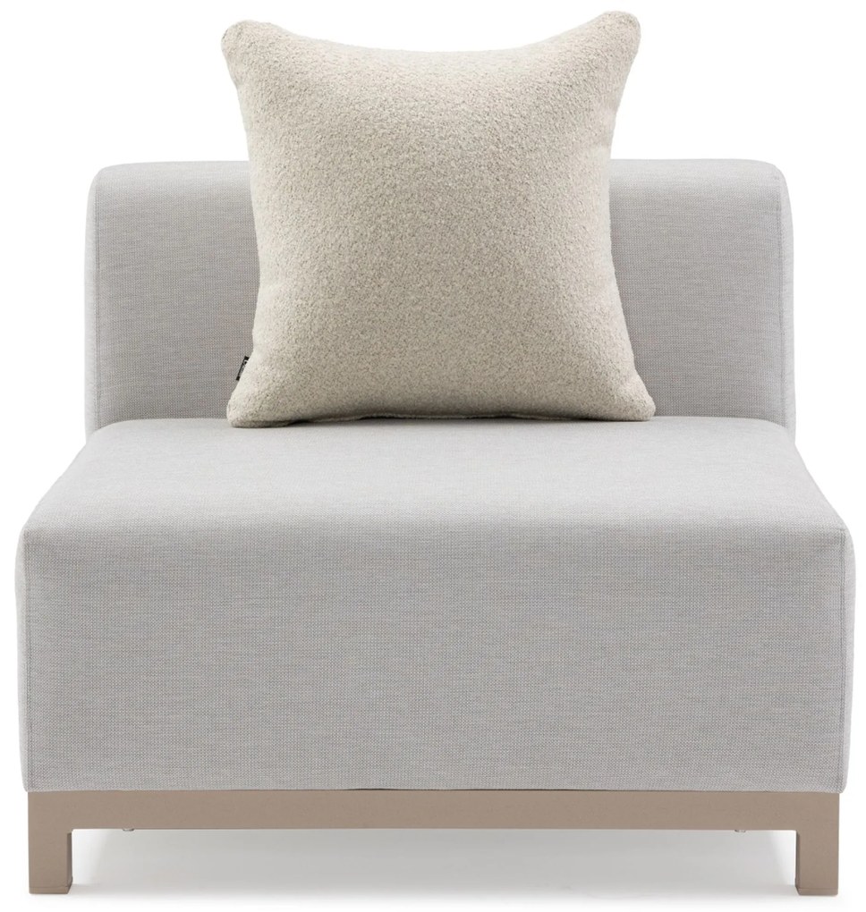 Hoek loungeset 6 personen Outdoor textiel Grijs De Laan Projects