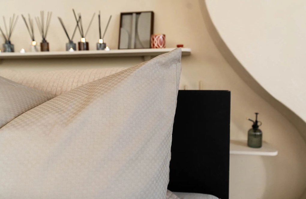 Kayori Otsu Dekbedovertrek Sand – Bij Swiss Sense