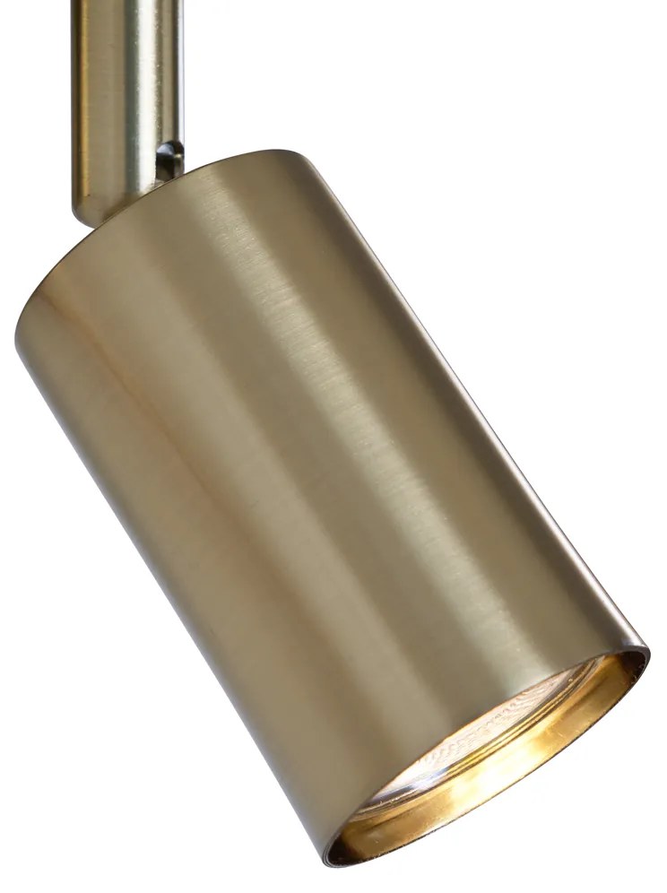 Moderne wandlamp goud met USB-C kantelbaar - Rex Modern GU10 vierkant Binnenverlichting Lamp