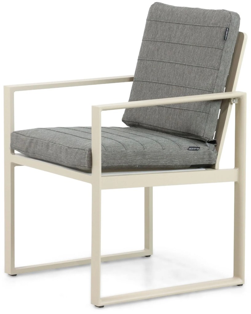Tuinstoel Aluminium Taupe-naturel-bruin Lifestyle Garden Furniture Nuno