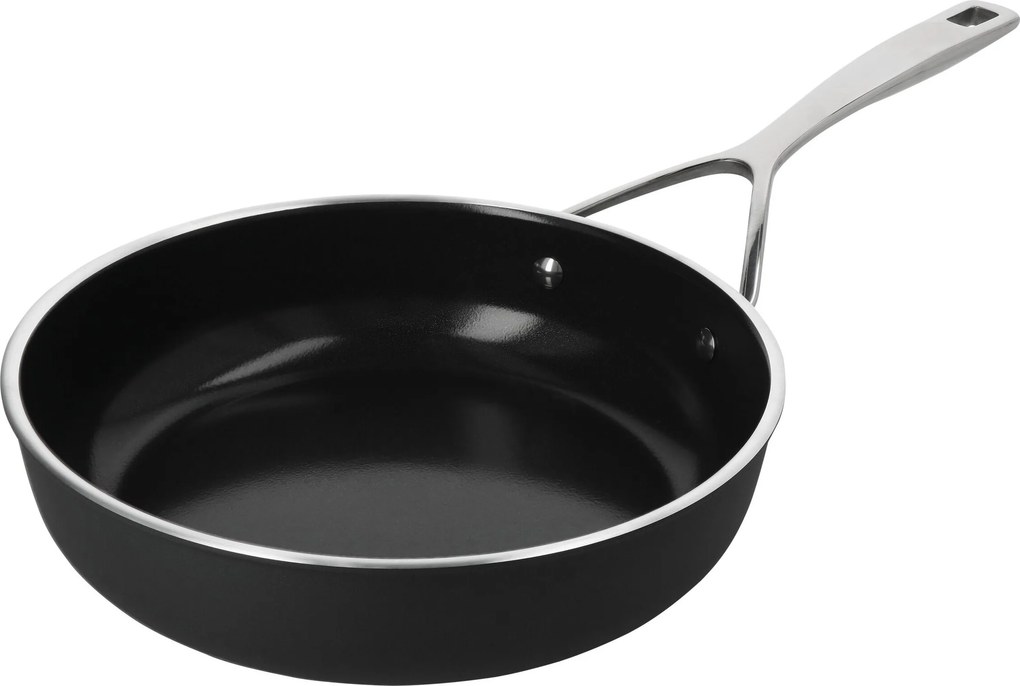 Demeyere Alu Pro 5 Hapjespan met lange steel Ceraforce 24 cm - Alu Pro 5 - Demeyere