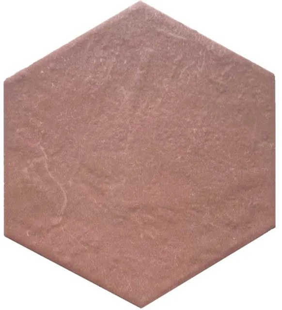 Jos. Dust vloer- en wandtegel - 17.5x20cm - hexagon - R10 - mat blush (roze) 1981235