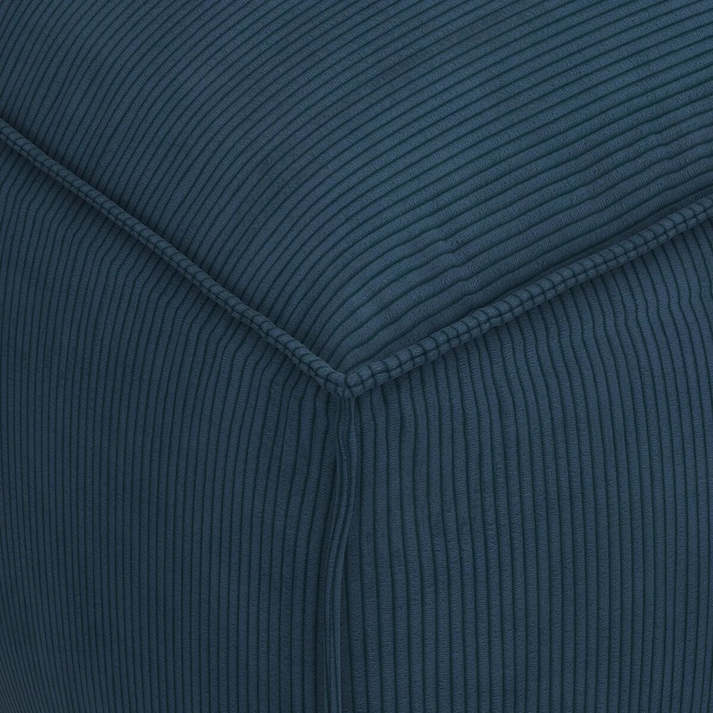 Modulaire comfortzetel in geribd fluweel, Seven