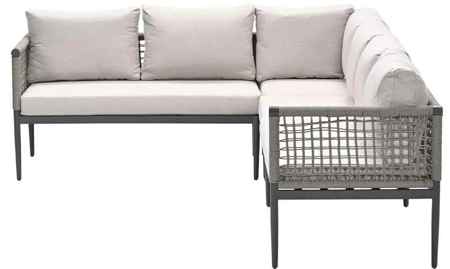 Garden Impressions Burela lounge hoekset links 4-delig - taupe
