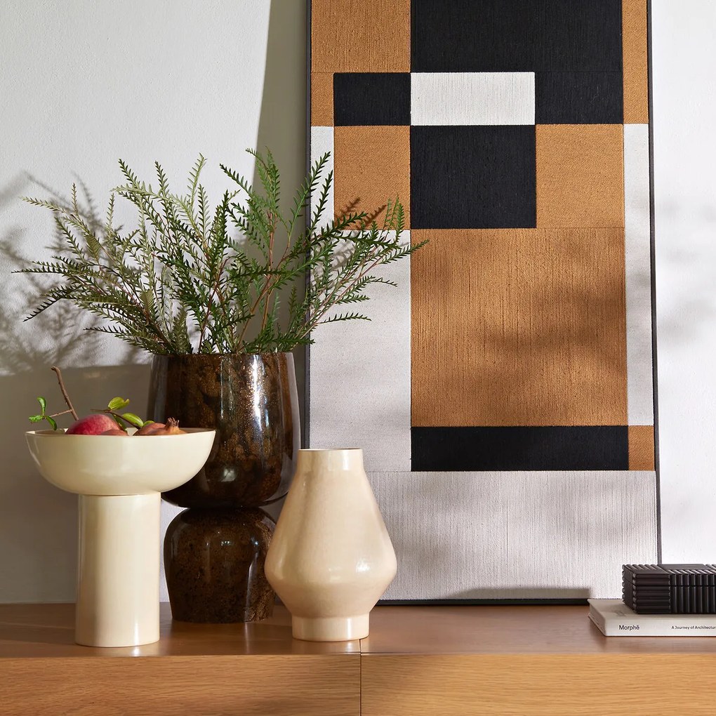 Vaas van glas met reactief effect, Remus