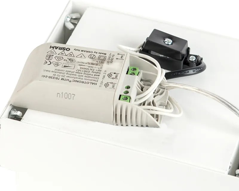 Inbouwspot wit AR111 draai- en kantelbaar trimless - Oneon