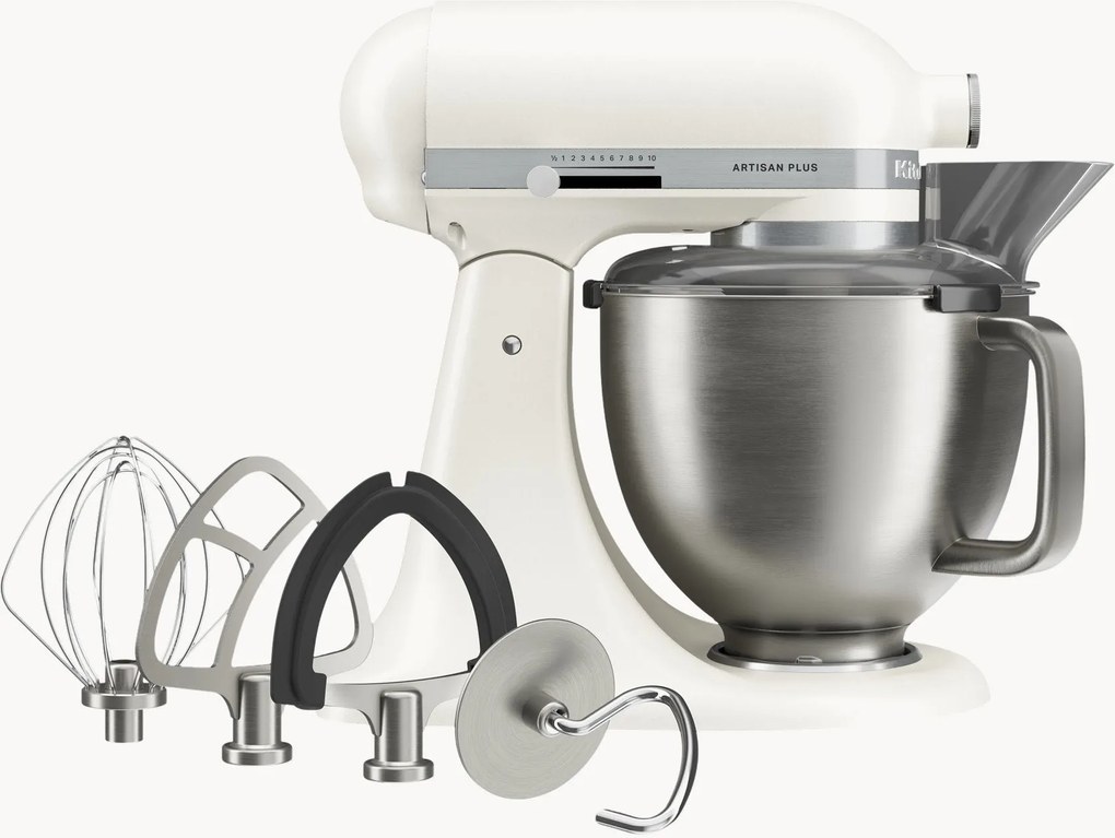 Kantelbare keukenmachine Artisan Plus, 4.7 L, 7-delig