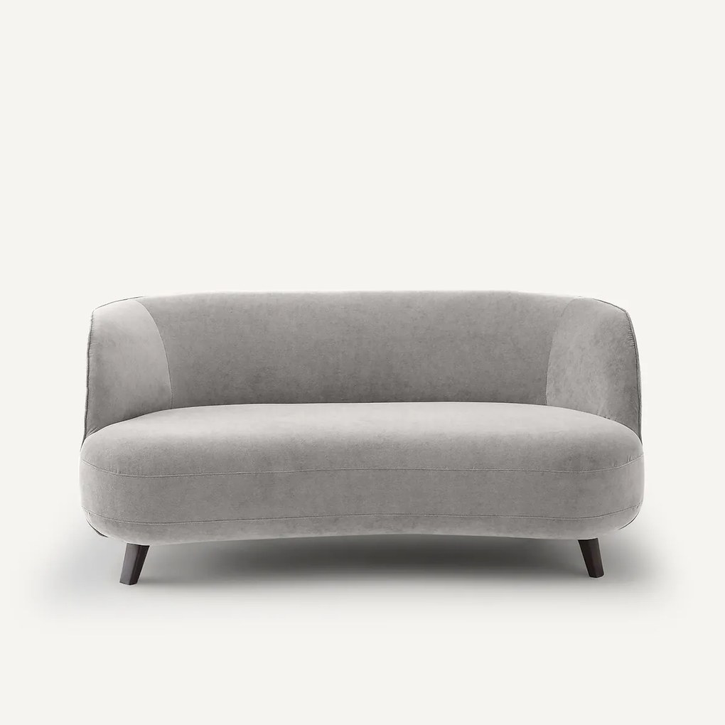 XS 3-zitsbank in stonewashed fluweel, Rosebury, design E. Gallina