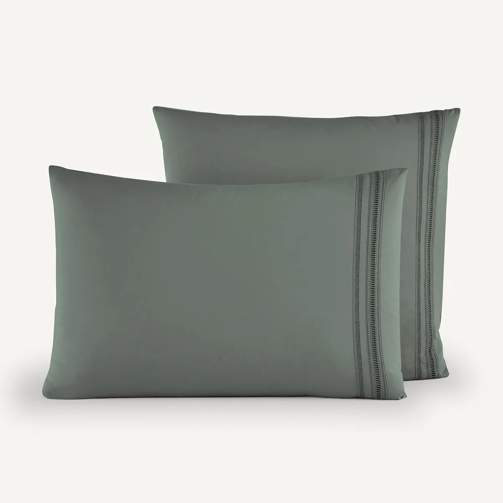 Kussensloop in perkalkatoen, Florentina