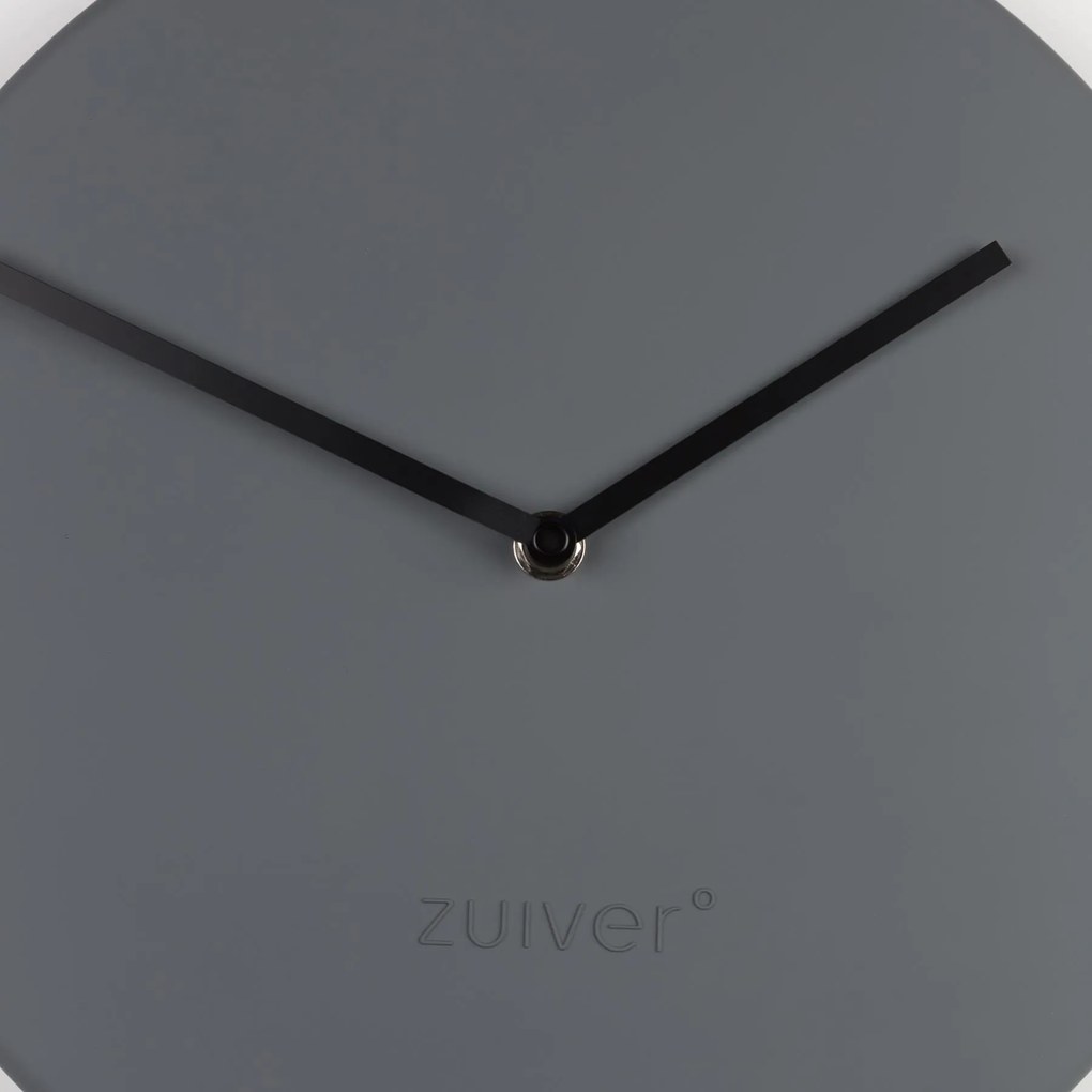 Zuiver Minimal WandklokØ 30 Cm - Grijs