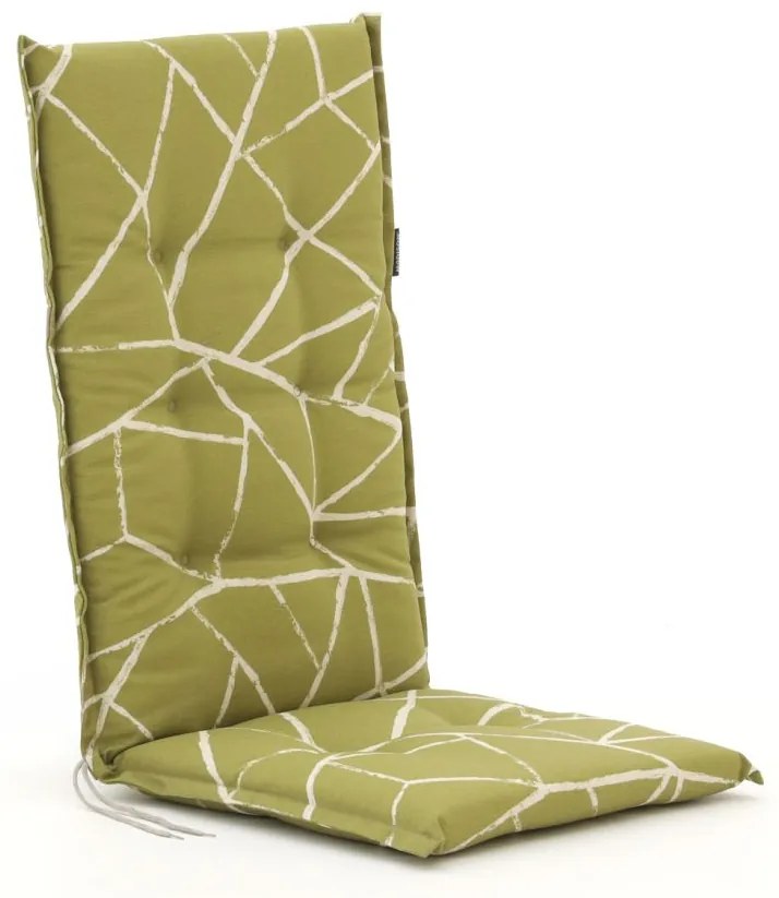 + 15% kassakorting | Dikke tuinkussen | Groen  | Katoen/Polyester | Madison | 120x50cm | Kees Smit Tuinmeubelen