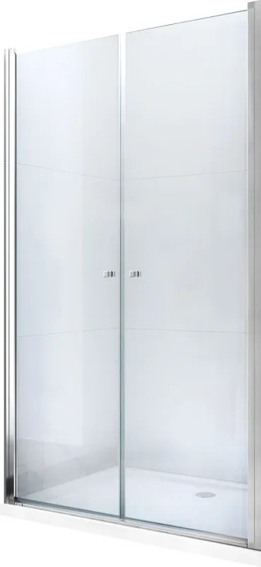 Mexen Texas draaideuren voor douche 90 cm, transparant, chroom - 880-090-000-01-00