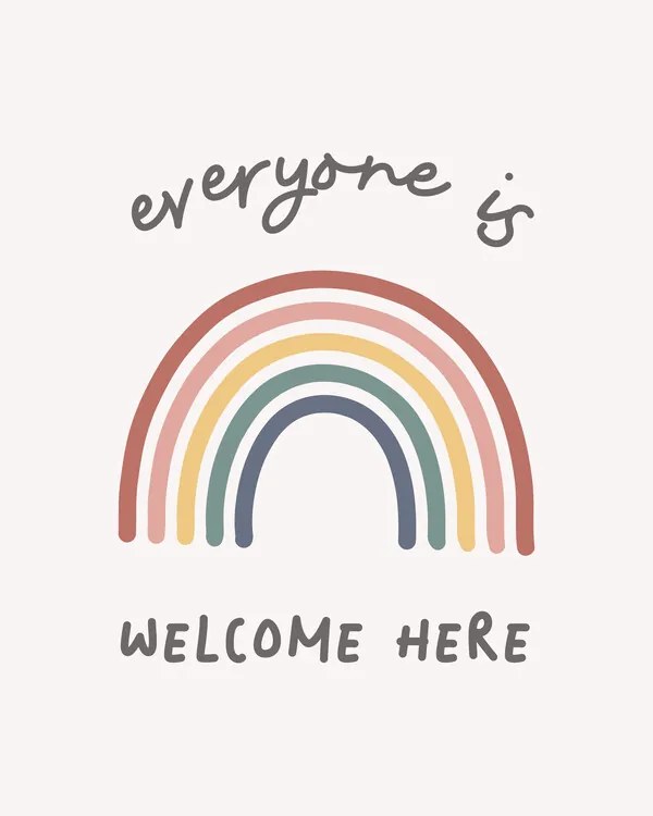 Ilustratie Everyone Is Welcome Here, Beth Cai