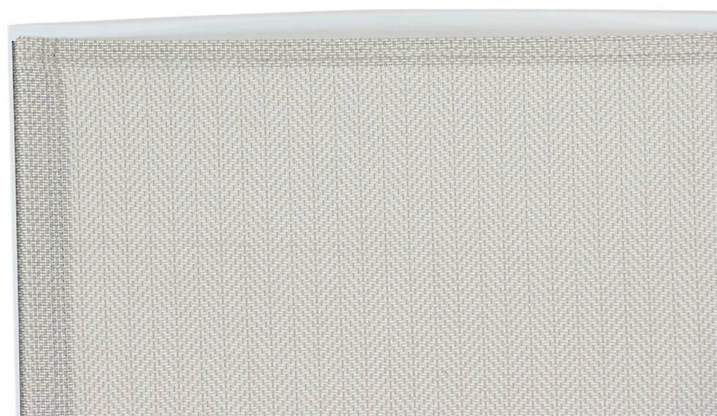Tuinset 4 personen 200 cm Aluminium/textileen Wit Lifestyle Garden Furniture Fiora/Los