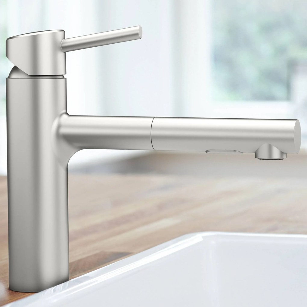 Grohe Concetto keukenkraan met uittrekbare handdouche dualspray Supersteel