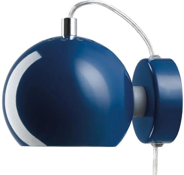 Frandsen Ball wandlamp LED Glossy donkerblauw