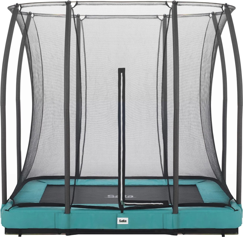 Salta trampoline Comfort Edition Ground - 214 x 153 cm - Rechthoekig - Groen