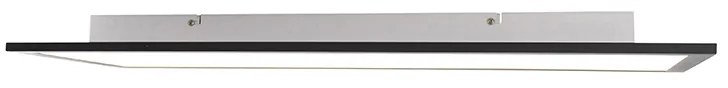 LED paneel zwart 80 cm incl. LED met afstandsbediening - Live