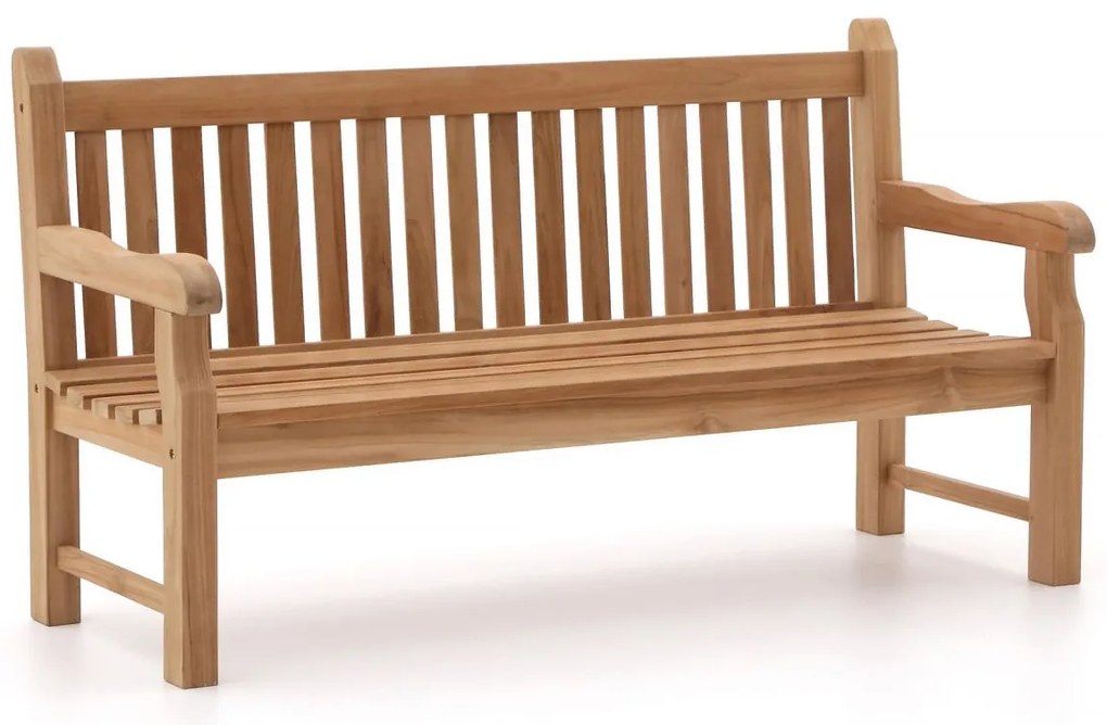 + 15% kassakorting | Parkbank Sunyard  | Teakhout | 3 personen | Tuinbank Natural Teak | 180cm | Kees Smit Tuinmeubelen