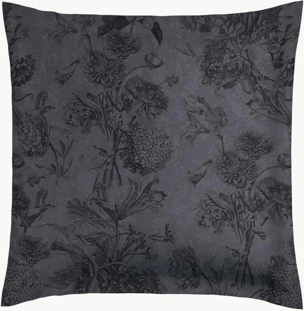 Dubbelzijdige katoensatijnen kussenhoezen Flore, 2-delig