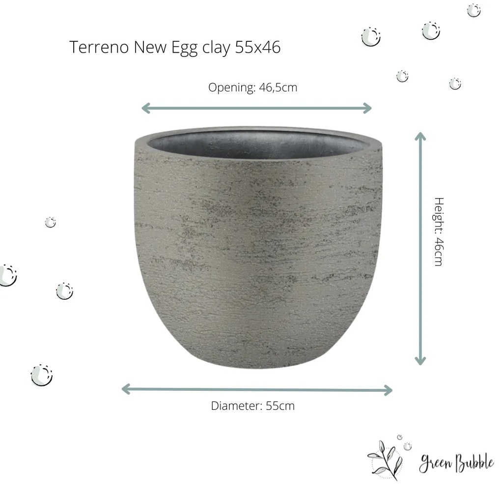Pot Terreno new egg clay