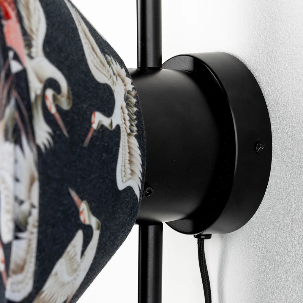 Wandlamp Japanse Kraanvogels