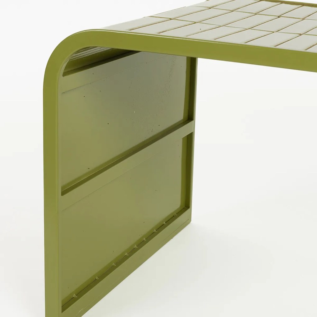 Zuiver Tiles Green Salontafel Met Tegeltjes Groen - 80 X 47cm.