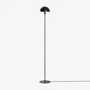 Alnair Ijzeren Vloerlamp Zwart - Sklum