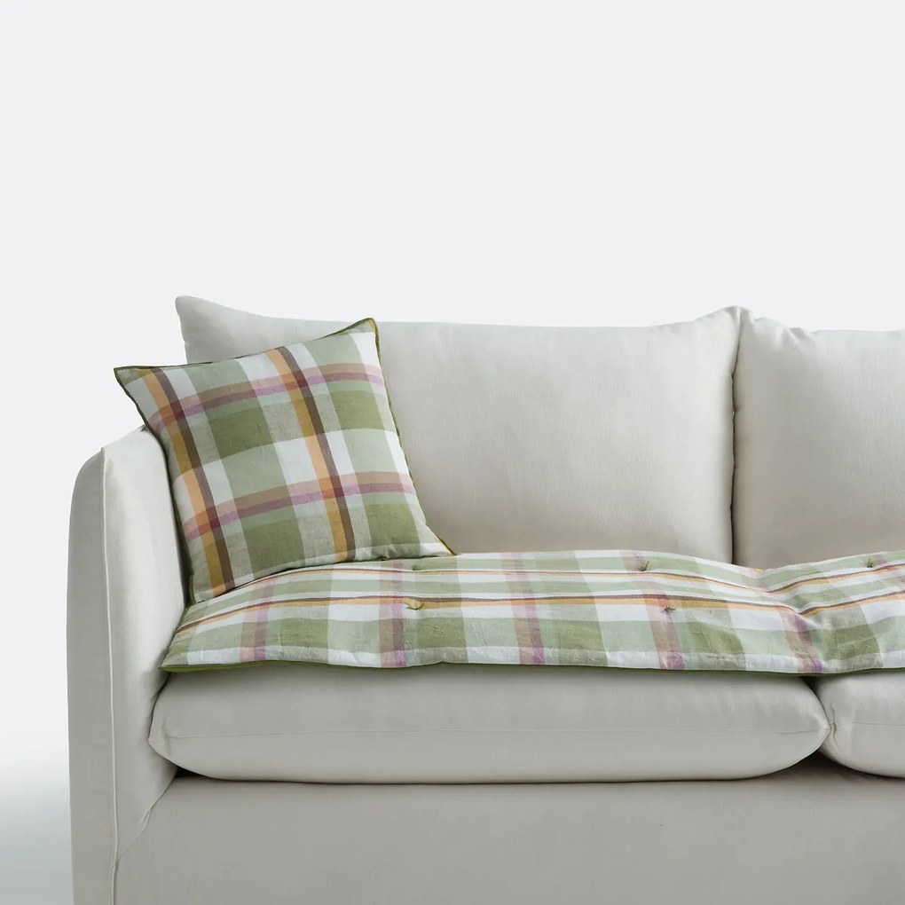 Zitmatras linnen/katoen, Howard