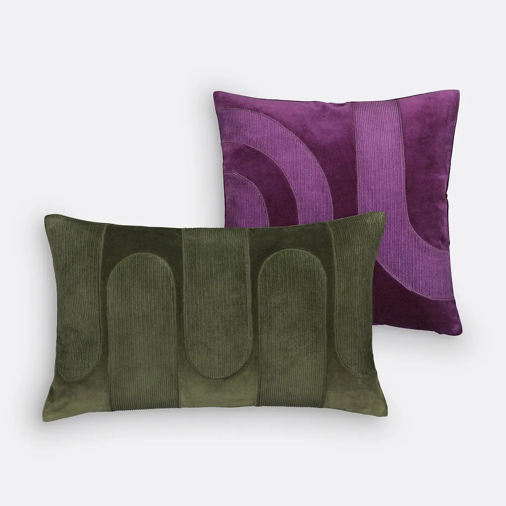 Kussenhoes in fluweel 40x40 cm, Brimo