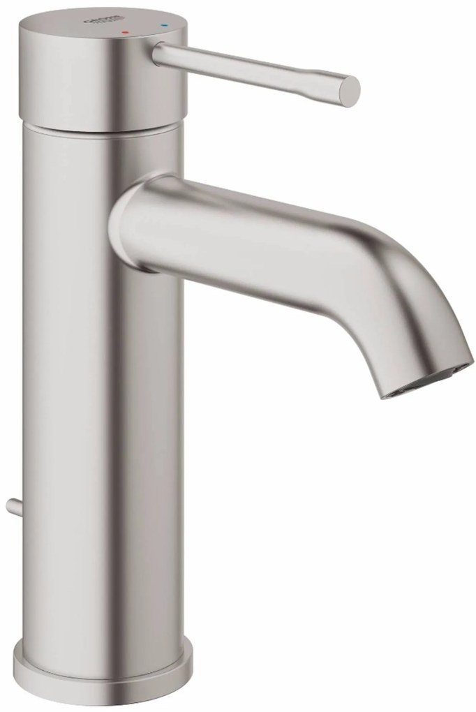 Grohe Essence New 1-gats wastafelmengkraan Supersteel