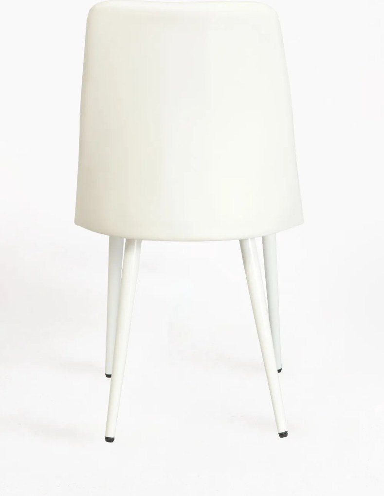 Set 4 Betros Kunstlederen Stoelen