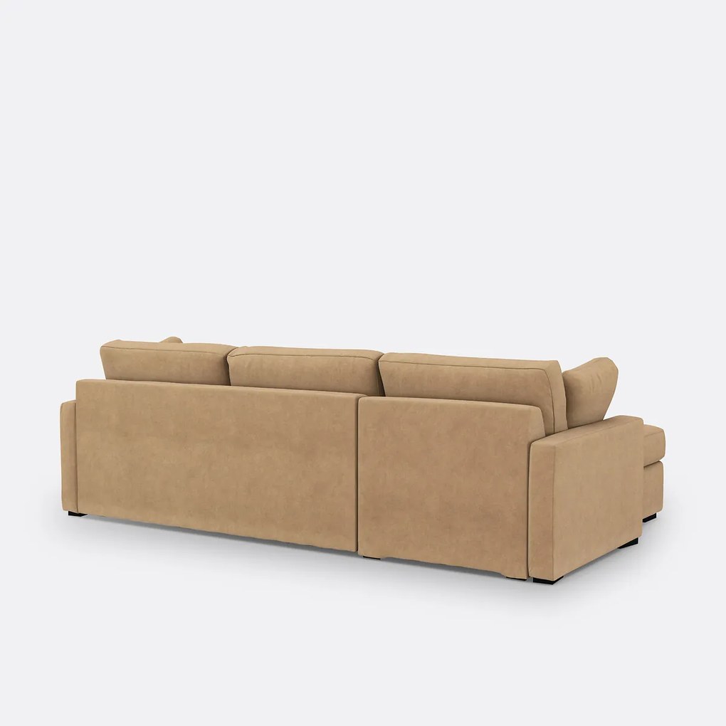 Comfort BULTEX® fluwelen hoekslaapbank, Timor