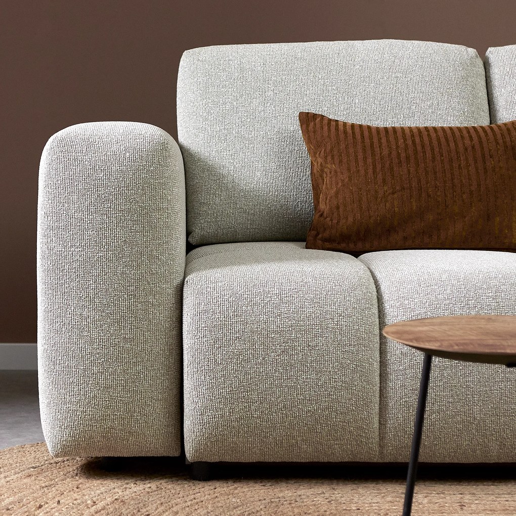 Slaapbank Met Hoek Beige Rechts