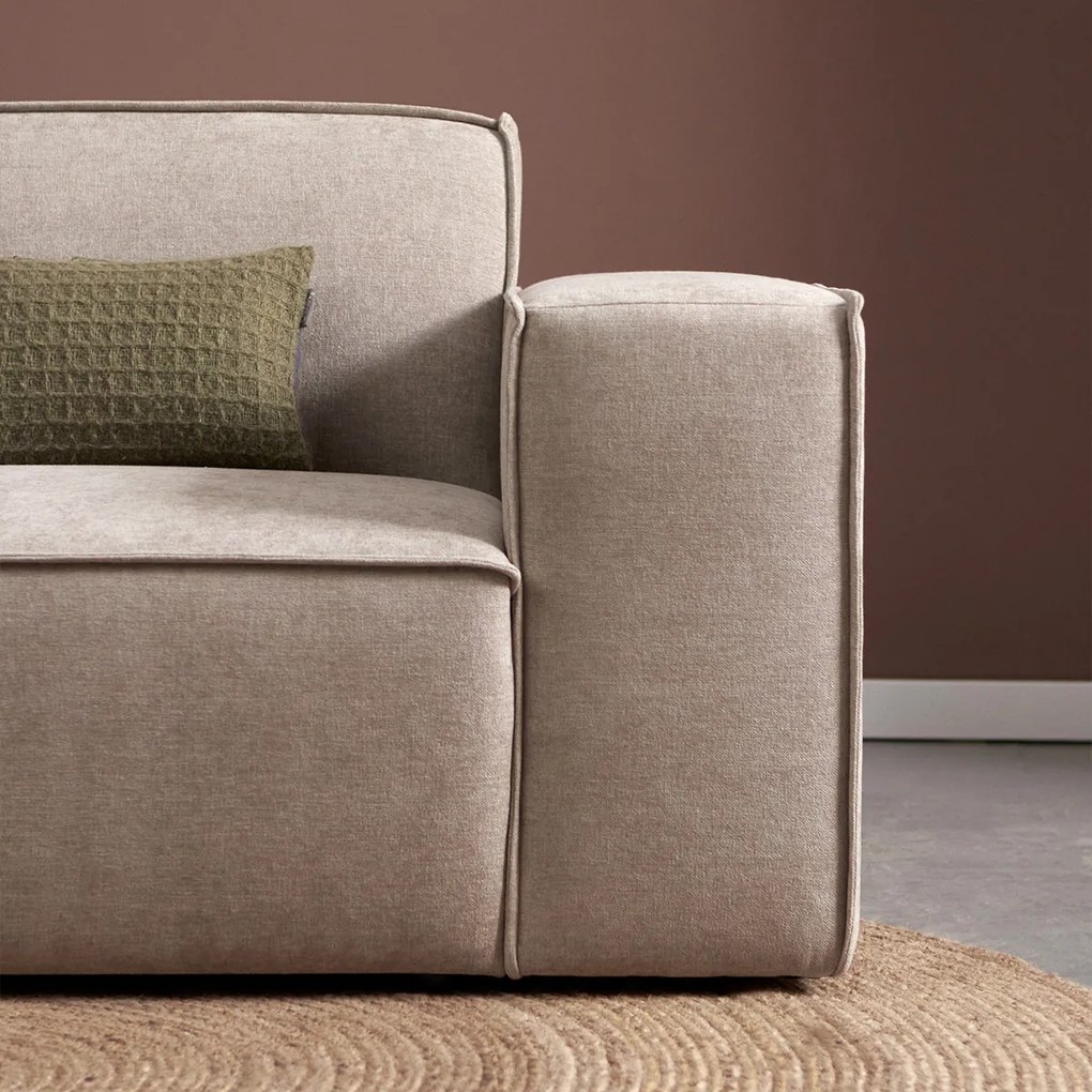 PEPP Interiors Play Beige Bank Met Chaise Longue Links Serenity 03
