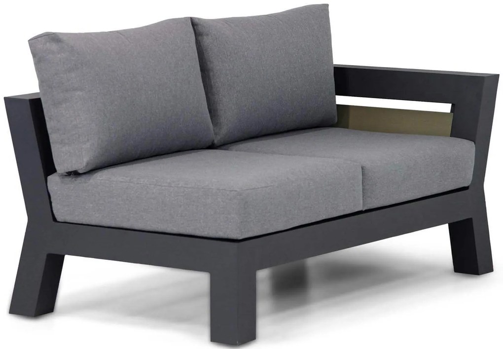 Hoek loungeset  Aluminium Grijs 5 personen Santika Furniture Santika Yovita