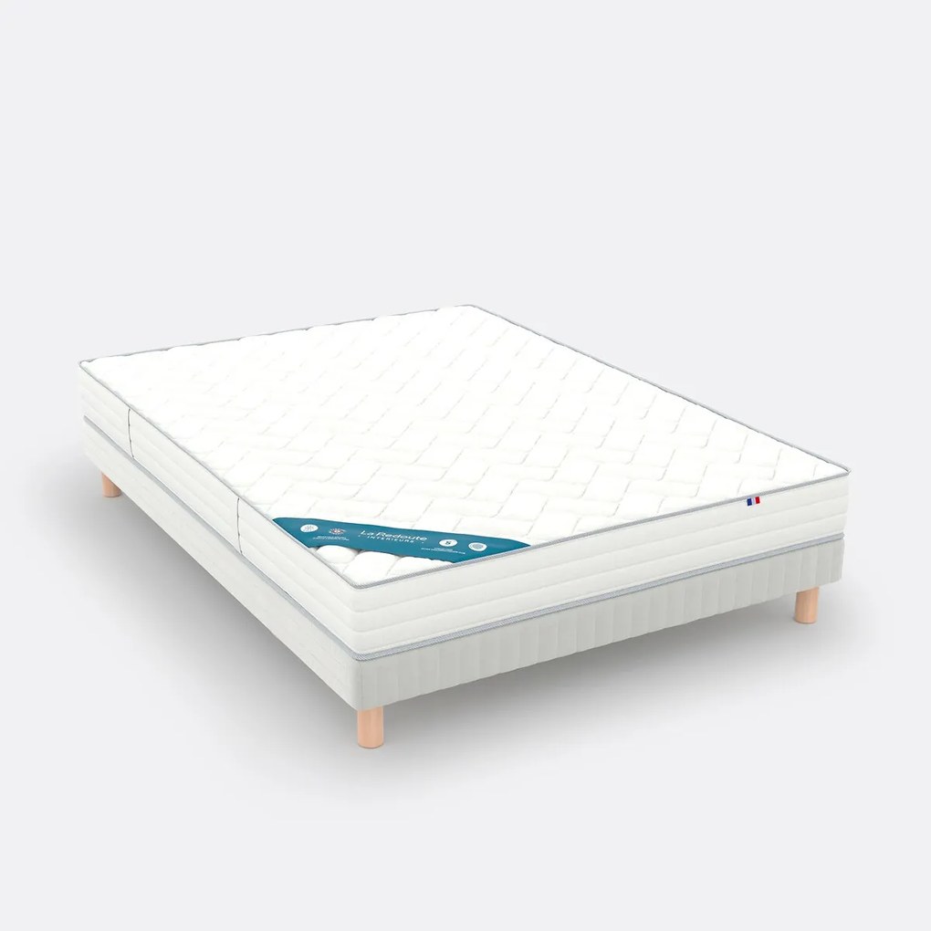 Koudschuim + traagschuim matras, groot comfort