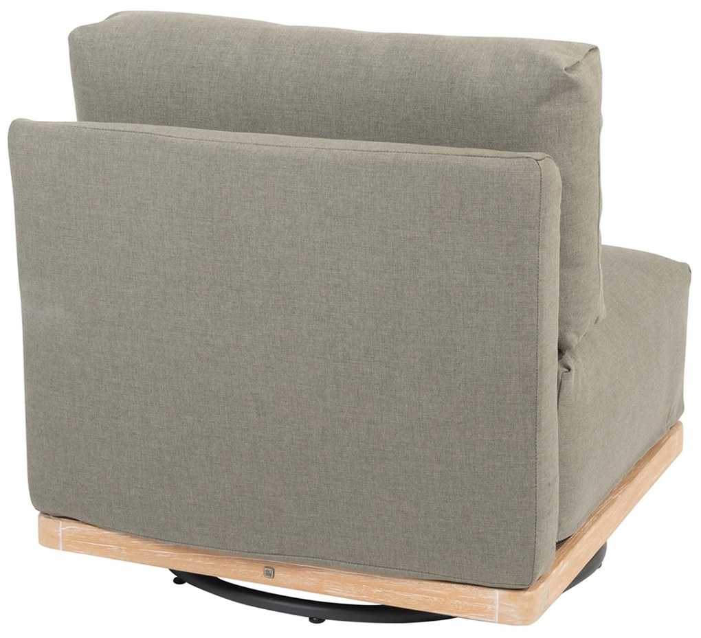 Tuinstoel Teak Naturel teak 4 Seasons Outdoor Yara  draaibaar