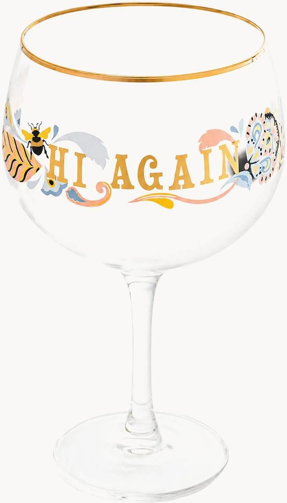 Cocktailglas Slogan