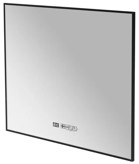 Eurom Sani 600 Mirror Infraroodpaneel met spiegel - 100x70cm - LED verlichting - WiFi - 600 watt - mat zwart 350746