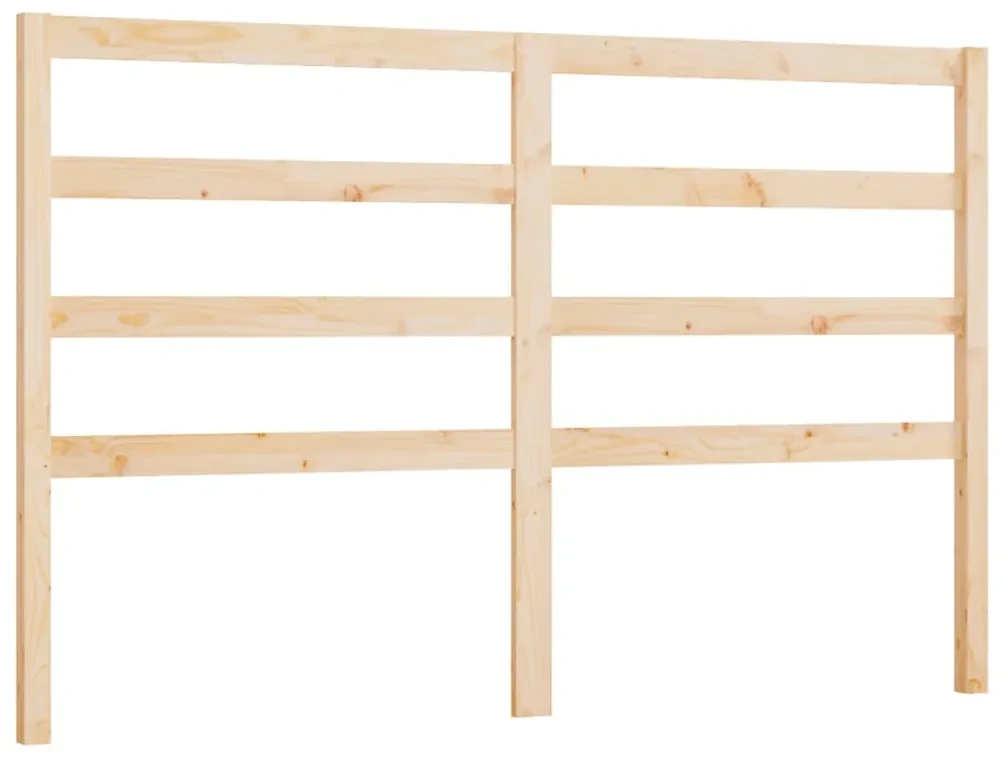 vidaXL Hoofdbord 166x4x100 cm massief grenenhout