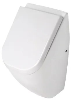 Plieger Pure urinoir met deksel wit met achterinlaat