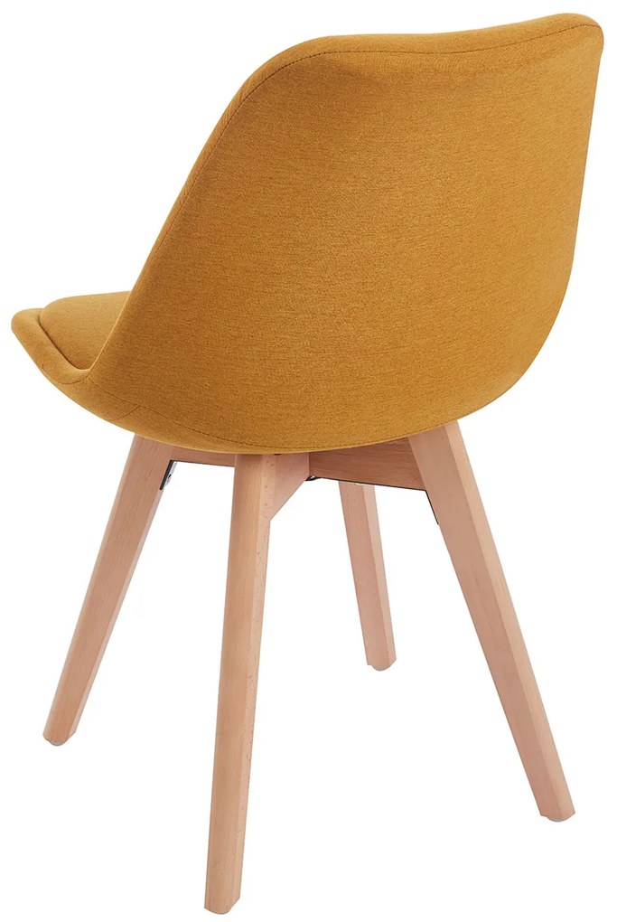 Set 4 Synk Stoffen Stoelen