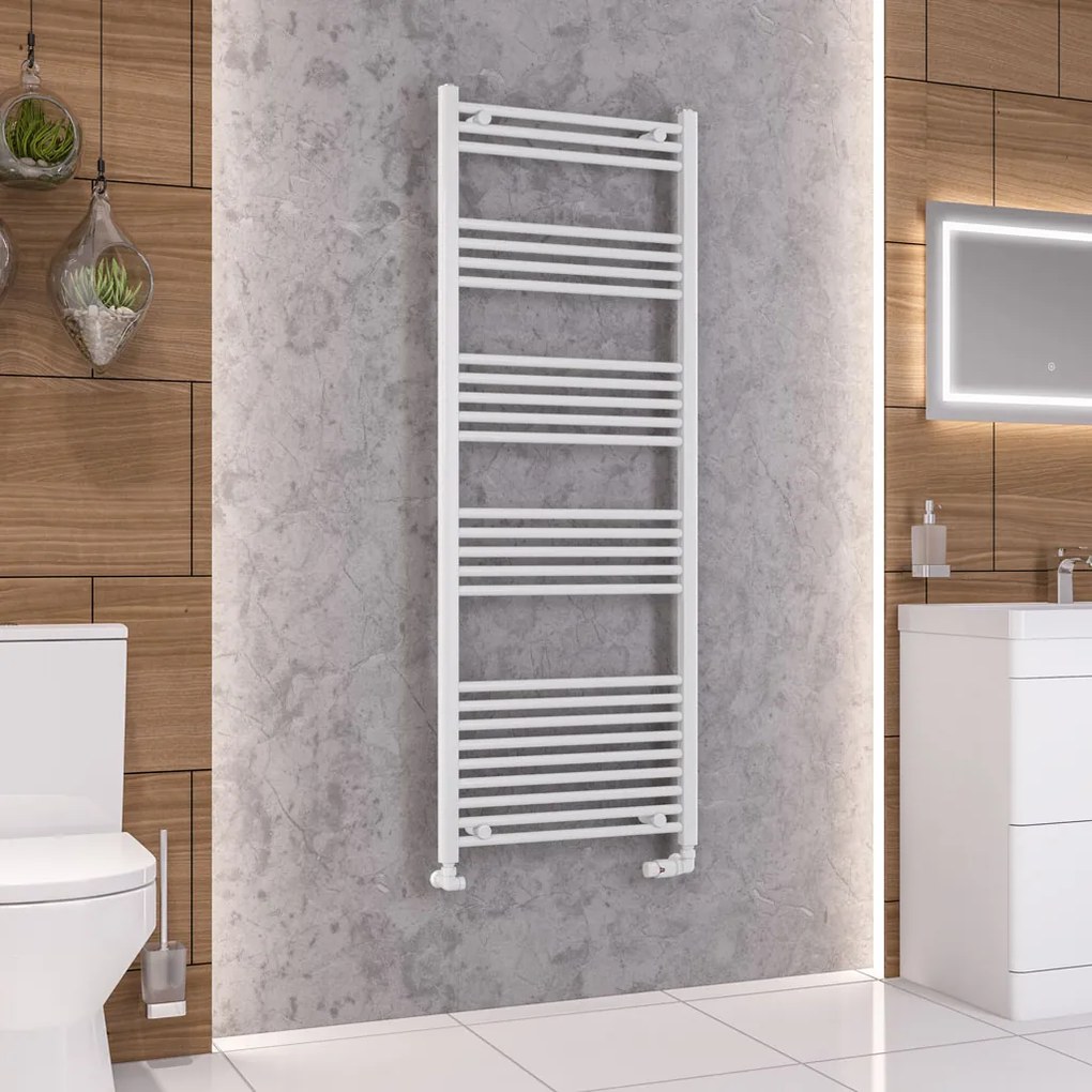 Eastbrook Wendover handdoekradiator 60x160cm 687W wit glans