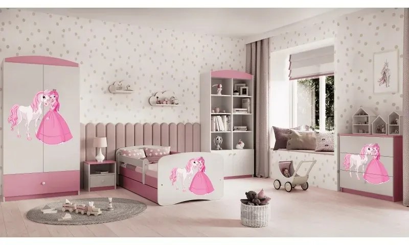 Peuter Roze Eenpersoonsbed BabyDreams - Voor Kinderen Kinderen Peuter Junior 5060504986489 Children's Beds Home, 140x70, Nee, Geen Children's Beds Hom